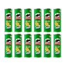 Kit 12 Batata Pringles Creme e Cebola 104g Cada