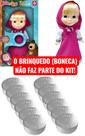 Kit 12 baterias LR44 ou L1154F para brinquedo Boneca MASHA original Estrela