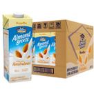 Kit 12 Bebida de Amendoas Almond Breeze 1L Sabor Baunilha.