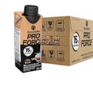 kit 12 Bebida Láctea Zero Lactose Piracanjuba ProForce 15g Coco 250ml UHT