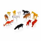 Kit 12 Bichos Selvagens Wild Animal Animais da Selva Brinquedo Infantil