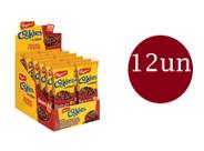 kit 12 Biscoito Cookie gotas de Chocolate 60g Bauducco