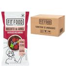 Kit 12 Biscoito de Arroz Chocolate Meio Amargo FIT FOOD 60g