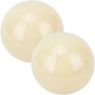 Kit 12 Bolão Bolas De Bilhar Sinuca Profissional Branco 57mm