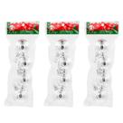 Kit 12 Bolinhas Prata Decoração Enfeite Árvore De Natal Kit 12 Bolinhas Prata Decoração Enfeite Árvore De Natal