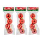 Kit 12 Bolinhas Vermelhas Decoração Enfeite Árvore De Natal Kit 12 Bolinhas Vermelhas Decoração Enfeite Árvore De Natal