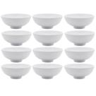 Kit 12 Bowls de Melamina 12,5x5cm Cumbuca Pequena Potinho para Sobremesa Frutas