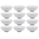 Kit 12 Bowls de Melamina 12,5x5cm Cumbuca Pequena Potinho para Sobremesa Frutas