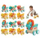 Kit 12 Brinquedos De Dinossauro A Fricção Carrinhos Sortidos Lembrancinha Atacado