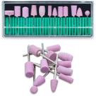 Kit 12 Brocas Polimento Profissional Unhas Gel Acrigel Fibra de Vidro