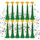 Kit 12 Buzinas 28 Cm Do Brasil De Assopro Para Torcedores Copa Do Mundo 2026