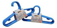 Kit 12 Cabides Infantil Reforçado Resistente Cores
