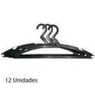 Kit 12 Cabides Slim Eco Flow Plastico Resistente Kit 12 Cabides Slim Eco Flow Plastico Resistente