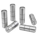 Kit 12 Cabos 10,5cm Alumínio P/ Espetos E Grelhas Furo 3mm