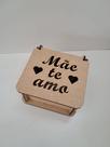 Kit 12 caixas 8x8x5 cm Mãe te Amo em MDF - Dia das Mães / Presente / Lembrancinha / Porta Joias Kit 12 caixas 8x8x5 cm Mãe te Amo em MDF - Dia das Mães / Presente / Lembrancinha / Porta Joias