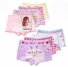 Kit 12 Calcinha Boxer Infantil 0 a 10 anos 100% Algodão boxe short
