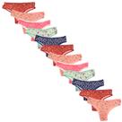 Kit 12 Calcinha Estampada Fristyle Microfibra Adulto