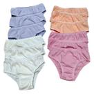 Kit 12 Calcinhas Infantis Lisas Algodão Meninas Kit 12 Calcinhas Infantis Lisas Algodão Meninas