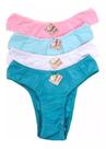 Kit 12 Calcinhas Tanga Em Algodão Adulto Lisa E Estampada