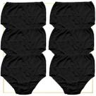 Kit 12 Calçolas Feminina 100% Algodão Lingerie Feminino Anti Alérgico e Anti bacteriano