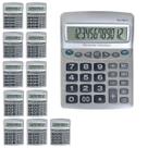 Kit 12 Calculadora Grande Gigante Balcão Problema Visão