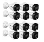 Kit 12 Câmeras Intelbras VHD 1220 B Full Color Alta Definição Full HD 1080p IR 20m Intelbras