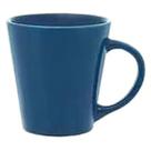 Kit 12 Caneca Drop Azul Escuro Oxford Cerâmica
