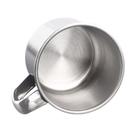 Kit 12 Caneca Inox Bebida Gelada Café Chá Drink 8cm 350ml