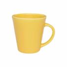 Kit 12 Canecas Drop Amarelo Oxford Cerâmica 250ml
