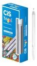 Kit 12 Caneta Trigel Branca Pastel 0.8mm Cis