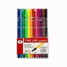 Kit 12 Canetas Coloridas Hidrográficas - Ideal para Escrita em Planners, Agendas, Cadernos...