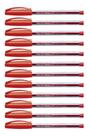 Kit 12 Canetas Esferografica Faber Castell Trilux Medium 1.0