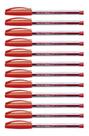 Kit 12 Canetas Esferografica Faber Castell Trilux Medium 1.0