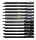Kit 12 Canetas PENTEL Gel Energel Makkuro 0.7mm Ponta Fina (Cores à Escolher)