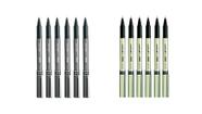 KIT 12 Canetas Rollerball 6 Micro/Fine DELUXE - Preta