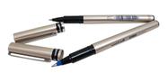 Kit 12 Canetas UB-177 Fine Deluxe 6 Preta/Azul - 0.7mm Uni