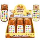 Kit 12 Celular Infantil Musical Capivara Sons Animais Fesat Infantil Lembrança Atacado