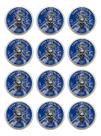Kit 12 Cera Cristalina Captain Kings Hair Extra Forte 130g