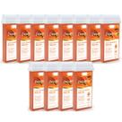 Kit 12 Cera Epilatória Roll-On Mamão 100g Depilflax