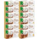 Kit 12 Cera Quente Depilatória Profissional Coco Depilflax Barra 1Kg Grande