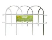 Kit 12 Cercas Decorativa Jardim Romana Branca 5,10 Mts