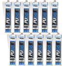 Kit 12 Cola Parabrisa Silicone Adesivo PU55 Preto Tekbond