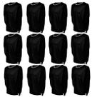 Kit 12 Coletes para Treinamento Light Preto Infantil TRB Sports