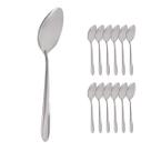 Kit 12 Colher de Mesa Premium Aço Inox Restaurante Buffet Casamento Cozinha Refeições Bar Comer Kit 12 Colher de Mesa Premium Aço Inox Restaurante Buffet Casamento Cozinha Refeições Bar Comer