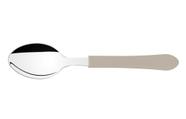 Kit 12 Colher de Mesa Tramontina Leme Inox Cinza