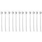 Kit 12 Colheres Cabo Longo Bailarina Inox 30cm Tramontina para Mexer Suco Drinks Coquetel Kit 12 Colheres Cabo Longo Bailarina Inox 30cm Tramontina para Mexer Suco Drinks Coquetel