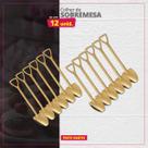 Kit 12 Colheres de Sobremesa Inox Pá Redonda Kit 12 Colheres de Sobremesa Inox Pá Redonda