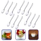 Kit 12 Colherinhas Café Chá Sobremesa Restaurante Padaria Cafeteria Inox
