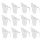Kit 12 Conchas Plásticas para Cereais, Grãos, Temperos 600ml