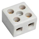 Kit 12 Conector Porcelana Bipolar Tipo Sindal 16mm 600v